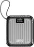 Winsway 10000mAh 22.5W 3A 4 2 Small Power Bank with Built in Cable, Fast Charging, Outputs Inputs, Mini Portable