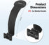 YGDMD 2026 360 New Backup Camera Monitor Mount,Car Backup Camera Mount with Swivel Ball Head & Bendable Arm,Strong