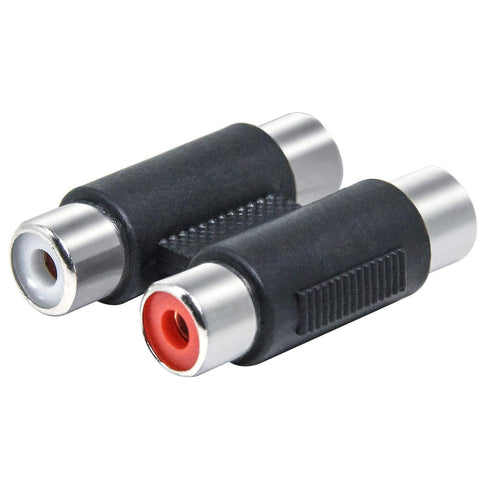 RCA Female Adapter, RCA Female to Female Coupler Audio Video Cable Extension