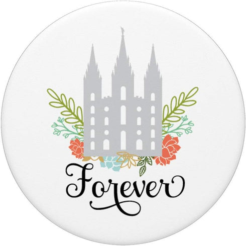 Forever Temple Multi Color PopSocket Design - Swappable Grip for Phones & Tablets PopSockets PopGrip
