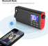 Avantree SP850 Rechargeable Portable FM Radio with Bluetooth Speaker and SD Card MP3 Player, 3-in-1, LED Display,