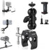 UTEBIT Super Clamp Camera Mount with 360° Ballhead Magic Arm, Desk/Bike/Motorcycle Mount for GoPro, Phone, Camera, LED