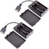 LVFEIFAN 2PCS 3 x 1.5V AA Battery Holder, 3 AA Battery Case Box
