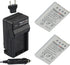 Newmowa EN-EL5 Replacement Battery (2-Pack) and Charger Kit for Nikon EN-EL5, Compatible with Coolpix P530, P520 & More