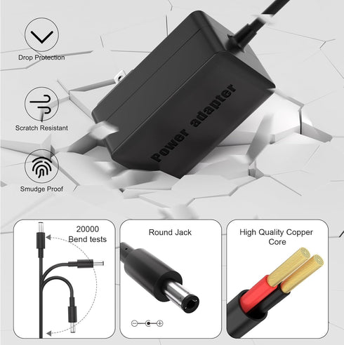 Charger for Bose Soundlink I II III Replacement Wireless Speaker, 17V Power Cord for Soundlink Speaker 369946-1300,