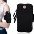 Sports Armband for Running Gym, Universal Smartphone Arm Bag with Earphone Hole, Pockets for iPhone 15, 14, 13, 12
