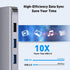 Reborn 9-in-1 4K 2HDMI 1Gbps 5Gbps 3.0, 100W Laptop Docking Station Dual Monitor, USB C Hub Dual Monitor with Ports