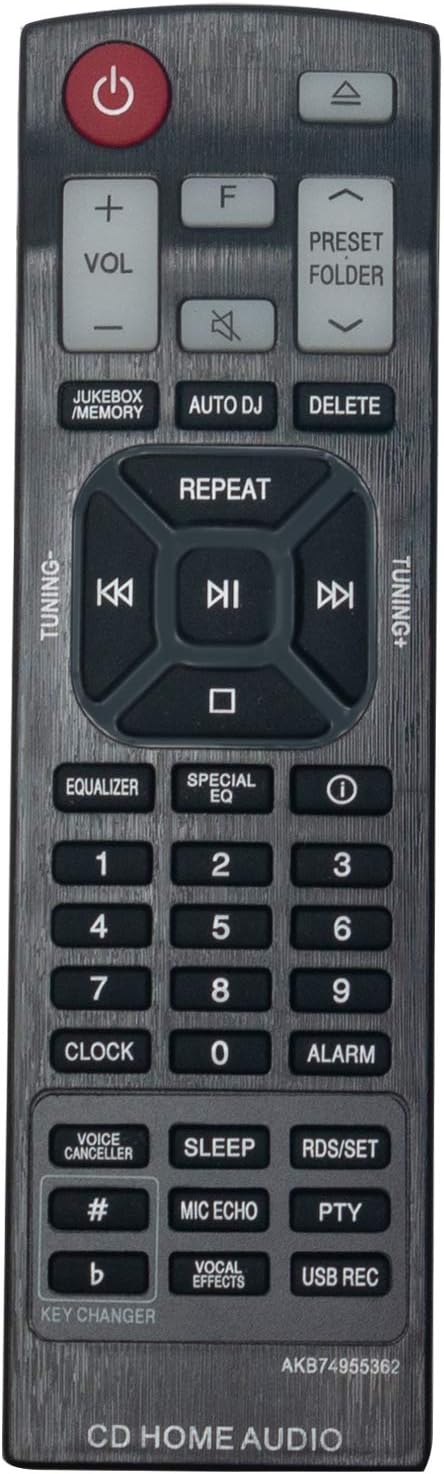 Replacement Remote Control AKB74955362 for LG CJ45 CJ65 CJS45F CJS45W CJS65F