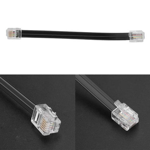 Two Way Radio 6 Pin Short Panels Separate Cable, Extension Line for FT-7800 FT-8800 Walkie Talkie