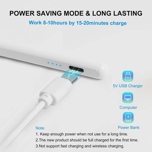 Stylus Pen for iPad 9th&10th Generation, Apple Pencil with Palm Rejection, Compatible with 2018-2023 iPad Models (Cream