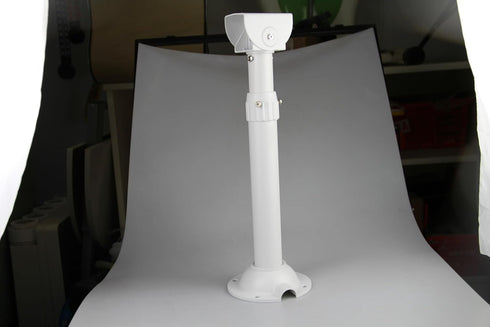 11.8-23.7 inch, ZT-NET Extendable Mounting Pole for Security Surveillance Cameras, Adjustable Ceiling Mount Bracket
