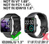 3D Screen Protector Compatible with 1.3 inches ID205L Smart Watch, 3-PACK for ID205 Series