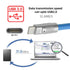 chenyang USB C to C Cable, 2.0M USB 2.0 Type C Male to Male Ultra Soft 120W Power Fast Charge Data Transfer Cable with