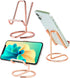 ROSYQUARZ Cell Phone Stand for Desk, Metal Mobile Phone Stand Holder, Cute Rose