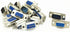 XJSXZC Computer DB Male Female Solder Type Adapter, D-SUB Connector, 10 Pairs