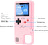 Game Console Case for iPhone, Retro Protective Cover with 36 Small Games, Full Color Display, Video Game Case for