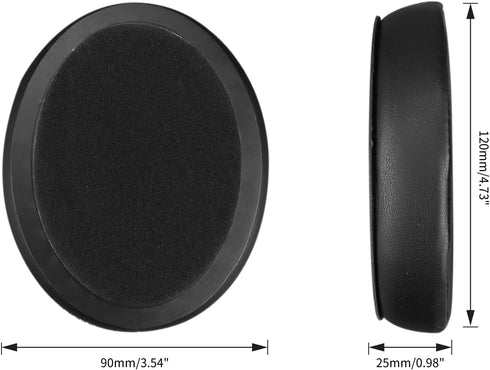 Cooling Gel Earpads Replacement for Sennheiser HD598 Series Headphones, Ear Pads Cushions with Noise Isolation Foam