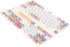 PBT 123 Keycaps, Cartoon Cute Keys, Universal Compatibility, XDA Like Height for 61 87 96 98 104 108 Mechanical