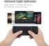 2.4GHz Wireless Touchpad Keyboard - Ultra Mini Thin USB Backlit - Lightweight Rechargeable - Plug and Play for HTPC,