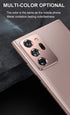 2 Pack Metal Camera Lens Protector for Samsung Note 20 Ultra, Full Coverage Case for Note20 Ultra 5G Camera Screen