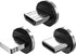 Statik Magnetic Connectors for Magnetic Charging Cable, 3-pack USB-C, Micro USB, i-Product Adapters