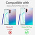 Case for Samsung Galaxy Note 10 Plus with Screen Protector, Full Body Protective Hybrid Dual Layer Case (Purple Light