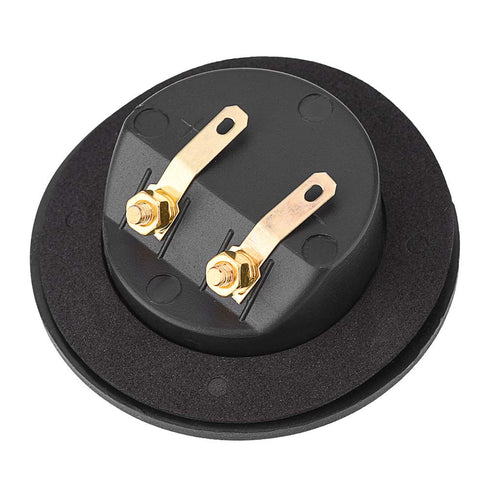 Terminal Connector, Pure Copper Plated Wiring Terminal, 48MM 2 Copper Binding Post Terminal Cable Connector