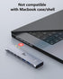USB C Hub Adapter for MacBook Pro/Air M1M2, Multiport Adapter with 4K HDMI and 100W Thunderbolt