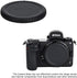 JJC 2-Pack Z Mount Body Cap & Rear Lens Cover for Nikon Zf Zfc Z8 Z9 Z6III Z6 III Z7II Z7 II Z6II Z6 II Z6 Z7 Z5 Z50