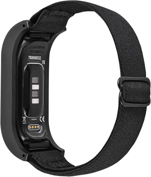 Elastic Nylon Replacement Bands with Case for Garmin Vivosmart 5 Tracker