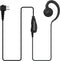 2-Pack Walkie Talkie Earpieces, 2.5mm/3.5mm 2-Pin Headset with PTT Mic for Motorola Radios