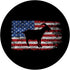 Goat American Flag Vintage Farm Farming Goats PopSockets Grip and Stand for Phones and Tablets