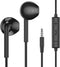 MOSWAG in Ear Wired Headphones, Wired Earbuds with Microphone, 3.5mm Jack Suitable for Smartphones, Computers, Laptops
