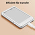 VBESTLIFE 2.7in 2 1 MP3 5.0 Ink Screen eBook Reader, in E Book Reader Player, HiFi Sound Bluetooth Music Player, Type C