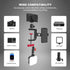1/4" 3/8" 2.36" (62021) C Clamp Desk Camera Mount, Aluminum Table C-clamp with Thread, Desktop DSLR Mount for Photo