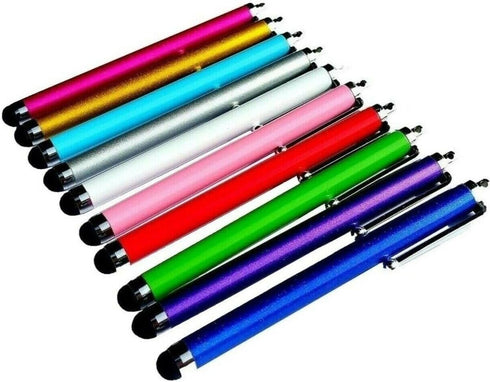elitegadget 10 Pieces Random Color Stylus Pen - Colorful Universal Stylus Touch Screen Pen for Capacitive Touch Screens