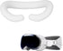 kwmobile Cover for Apple Vision Pro VR Glasses - Silicone Mask - White Compatible with VR Lenses