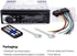 WEPARTICULAR 12V MP3 Single Din Car Stereo Car Radio Receiver Bluetooth Hands-Free, Audio Player USB Port SD Port AUX