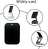 GDMINLO Plate4Pack 2 2 Mount Metal for Magnetic Car Mount Phone Holder with Full Adhesive for Phone Magnet, Rectangle