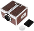 Smart Mini Projector 14.5x8 cm, Portable Video/Movie Projection Machine, DIY Home Cinema Smart Phone