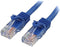 StarTech.com Cat5e Ethernet Cable10 ft - Blue - Patch Cable - Snagless