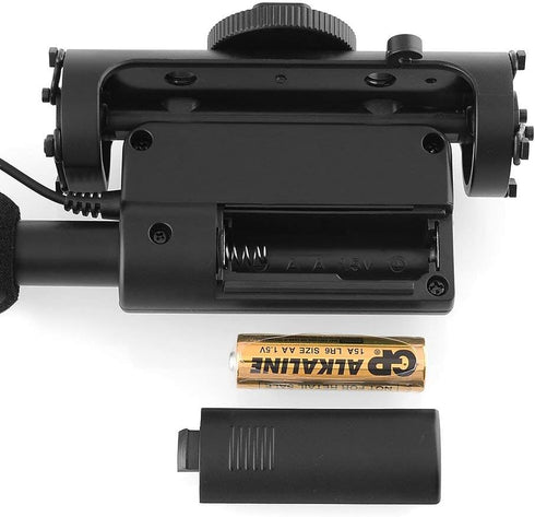 TAKSTAR SGC-598 Photography Interview Shotgun MIC Microphone for Nikon Canon DSLR Camera, 3.5mm Interface