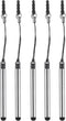 MECCANIXITY 5 Pcs Metallic Phone Stylus Pen, Retractable Metal Mini Capacitive Pens for All Touch Screen Devices -