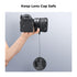 K&F Concept Lens Cap Keeper, 6 Pack Camera Lens Cap Leash with Elastic Loop + Microfiber Cleaning Cloth Kit, Lens Cap Holder for Canon, Nikon, Sony, Sigma, Fujifilm & Others SLR DSRL Mirrorless Lenses