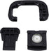 R8 Viewfinder Eyecup, Portable Eyepiece Eye Cup with Hot Shoe Cover and Level, Fit for RP Camera