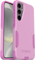 OtterBox S24+ Commuter Samsung Galaxy Series Case - Run Wildflower (Pink), Slim & Tough, Pocket-Friendly, with Port