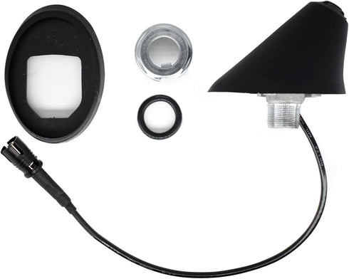 AUTOXBERT 3 2004-2009 2004-2009 Car Roof Aerial Antenna Base Seal Mount Adapter Vehicle AM/FM Stereo Radio Amplified