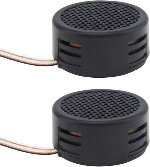 2pcs Car Tweeters, 500W High Efficiency Mini Dome Speakers for Car Audio System