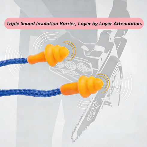 Wjymuwa Bluetooth Earplugs Earphone - Hearing Protection and Noise Suppression in Construction Sites & Noisy