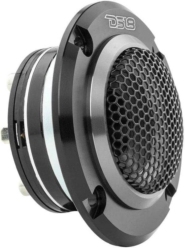DS18 PRO-TWN4 High Compression Neodymium Super Bullet Tweeter, 1" VC, 280 Max, 140W RMS, 4 Ohms with Built-in Crossover
